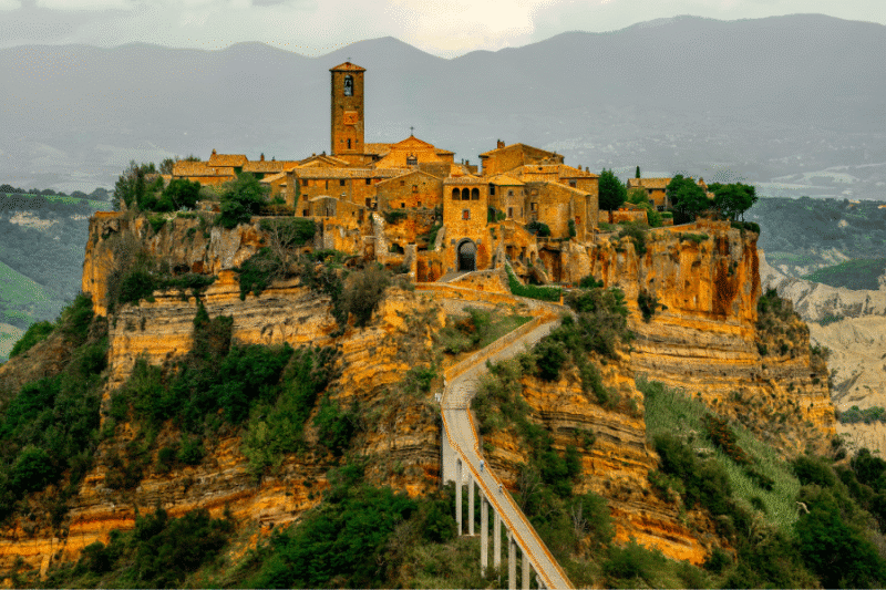 Civita di Bagnoregio, pueblo aislado de Italia