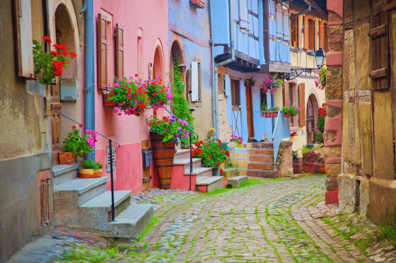Eguisheim, el pueblo de Francia que inspiro a la Bella y la Bestia