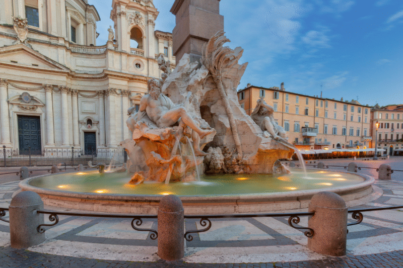 Fuente de los 4 ríos de Bernini