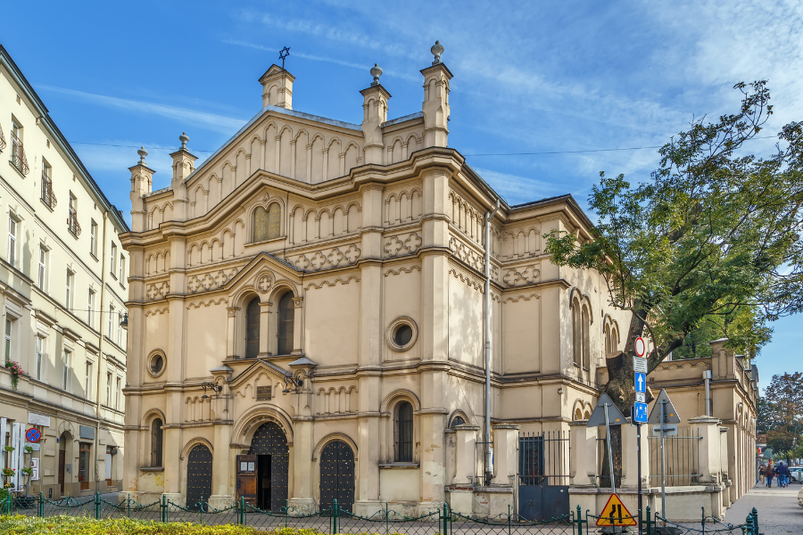Sinagoga temple de Cracovia