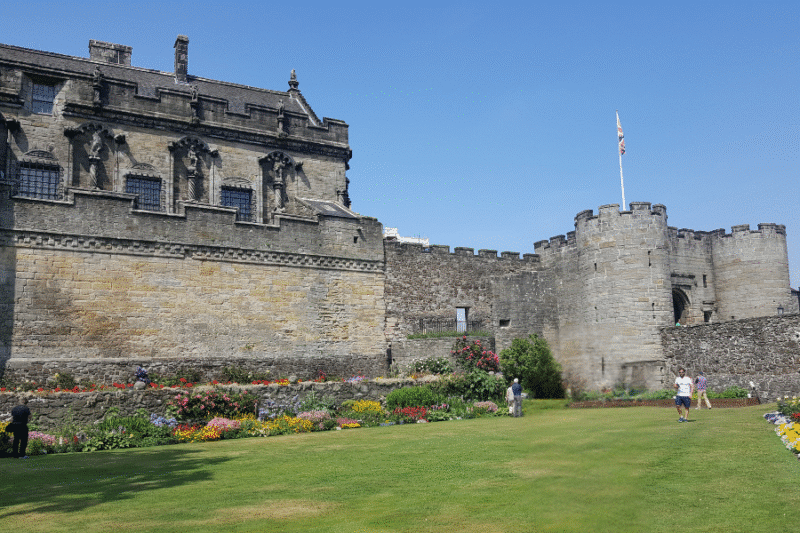 Castillo Stirling en Escocia
