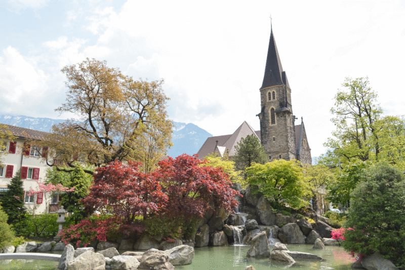 Jardines japoneses, una de las cosas que tienes que ver en Interlaken