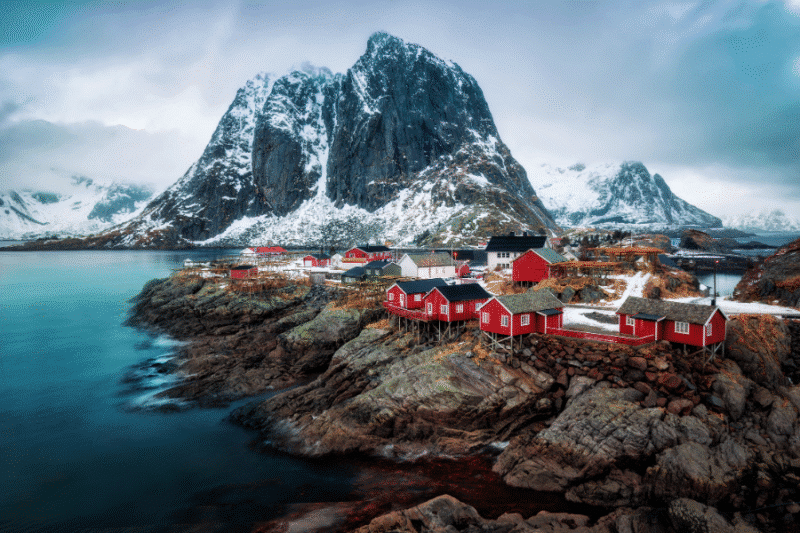 Riene, el pueblo más bonito de Noruega