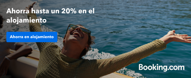 Booking descuento del 15% en alojamientos por Europa